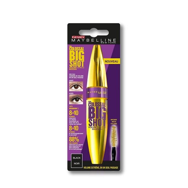 Black - Mascara The Colossal BIG SHOT Black Gemey Maybelline Gemey Maybelline 6,99 €