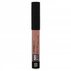 605 Karamelu Latte - Gorri ezpain ARKATZA Belusezko MATTE Colordrama arabera Colorshow of Gemey Maybelline Gemey Maybelline