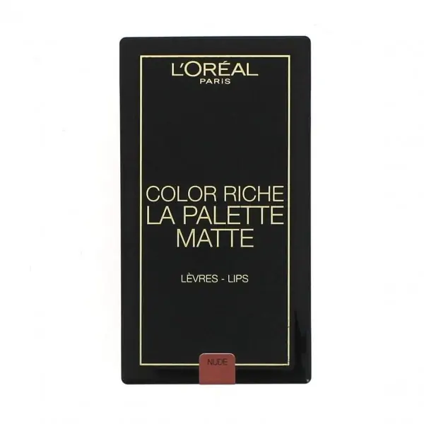 02 Nude MATTE - Palette de Rouge à Lèvres MATTE Color Riche de L'Oréal Paris L'Oréal 2,40 €