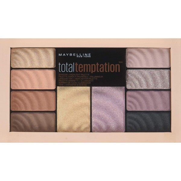 Palette Lidschatten und Highlighters Insgesamt Temptation Maybelline New York presse / pressemitteilungen Maybelline 6,99 €