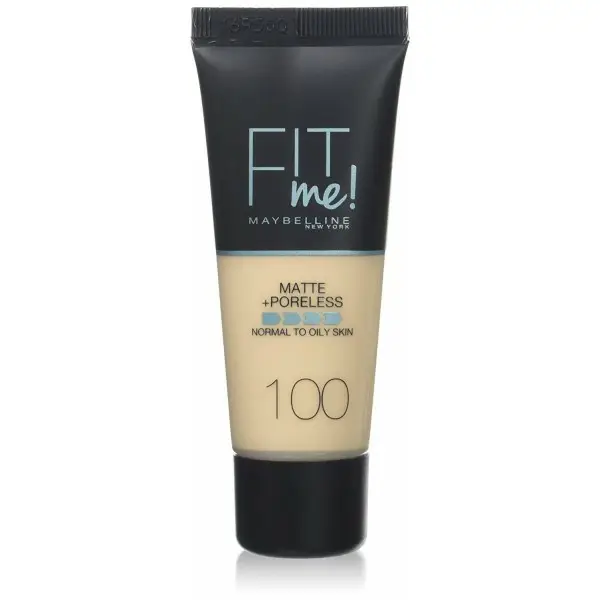100 Ivoire Doré - Fond de Teint FIT ME MATTE & PORELESS de Maybelline Maybelline 4,99&nbsp;€