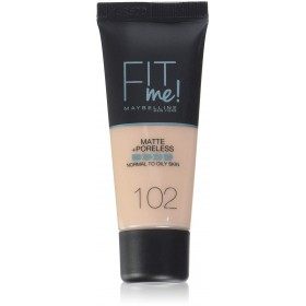 102 Argi Boli - fundazioaren EGOKITZEN ME MATTE & PORELESS batetik Maybelline Gemey Maybelline 5,99 €