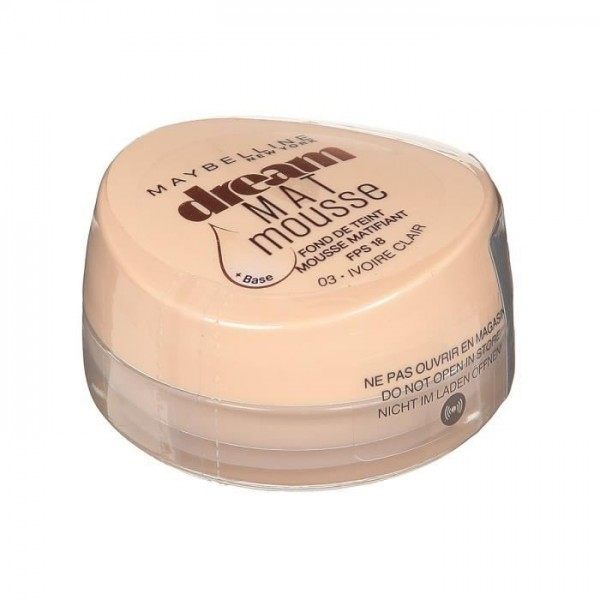 03 Llum d'Ivori - fundació Somni Mat Mousse de FPS18 de Gemey Maybelline Gemey Maybelline 5,99 €