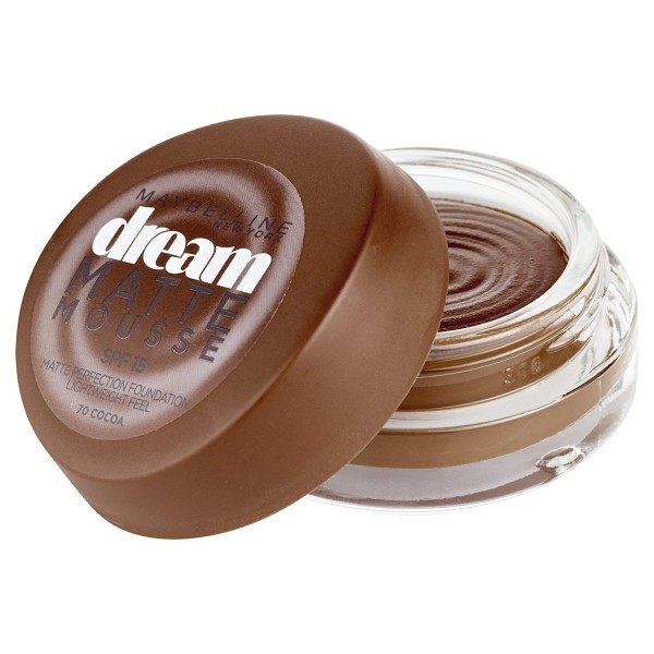 70 Cacao - fondazione Dream Matte Mousse FPS18 di Gemey Maybelline Gemey Maybelline 5,99 €