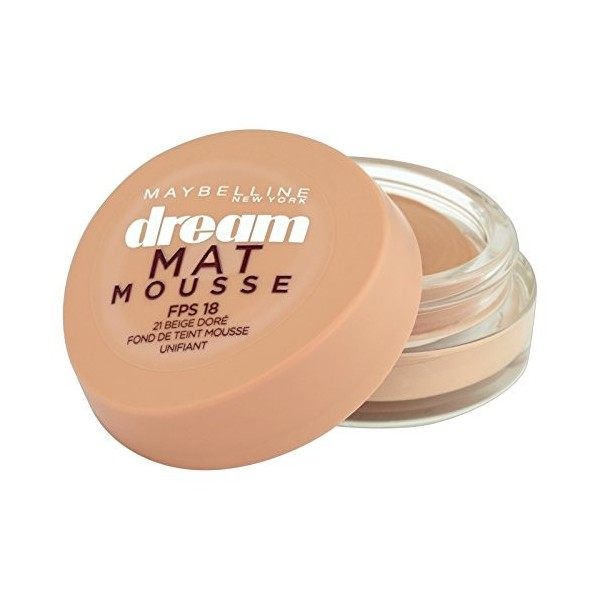 21 Beige Dorado - fundación Dream Matte Mousse de FPS18 de Gemey Maybelline Gemey Maybelline 5,99 €