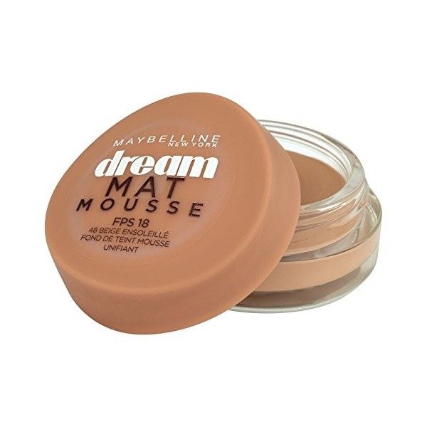48 Beix Assolellat - fundació Somni Mat Mousse de FPS18 de Gemey Maybelline Gemey Maybelline 5,99 €