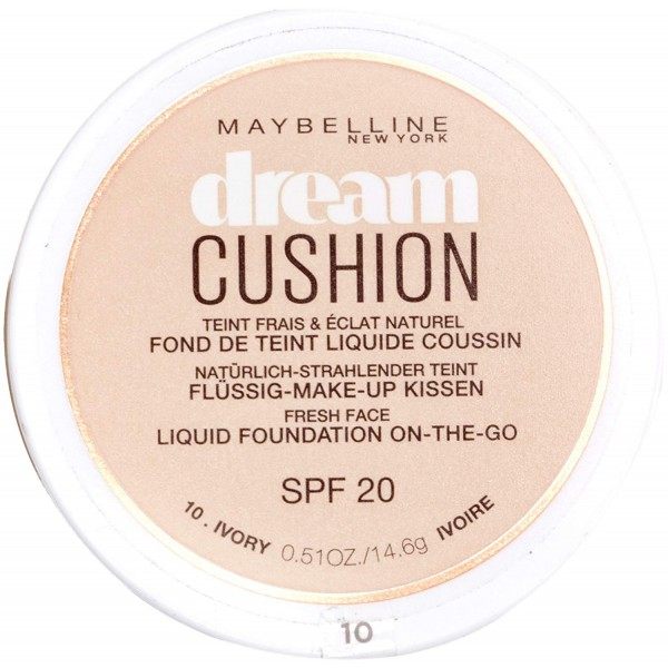 10 Ivory - foundation Dream Cushion SPF 20 Maybelline New York Gemey Maybelline 5,99 €