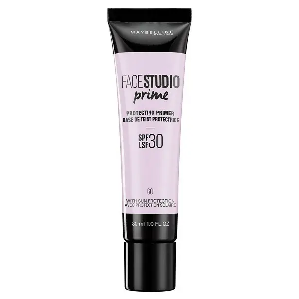 60 Protecteur Anti-UV SPF30 - Base de Teint Perfectrice - Face Studio Prime de Maybelline New York Maybelline 5,00&nbsp;€