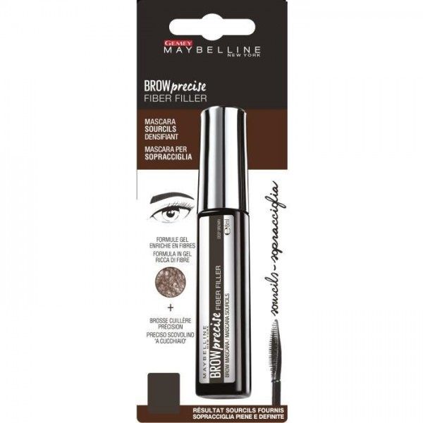 Brown - Mascara Brows BROW PRECISE Fibber Filler Gemey Maybelline Gemey Maybelline 4,99 €