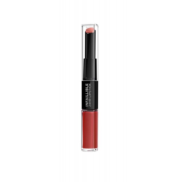 506 Red Infallible - lipstick Infallible DUO 24H de L'oréal Paris, L'oréal Paris, 5,99 €