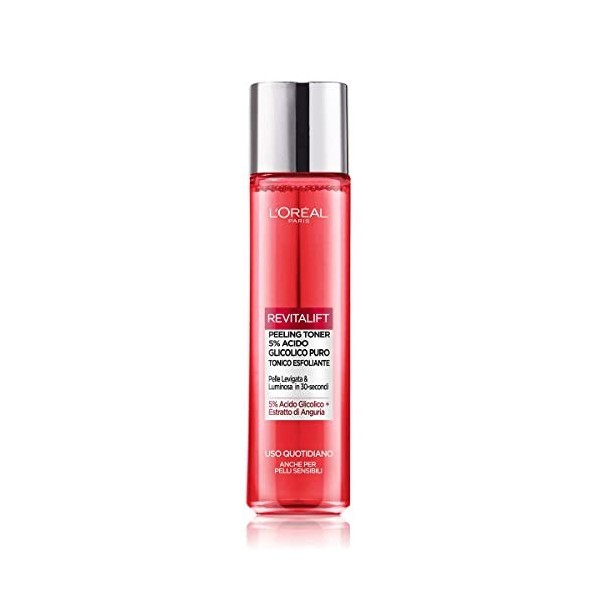 Revitalift Tónico Efecto Peeling Ácido Glicólico 180 Ml Crème Jour et Nuit