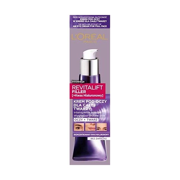 REVITALIFT FILLER FACE AND EYE CREAM 30ML Crème Jour et Nuit