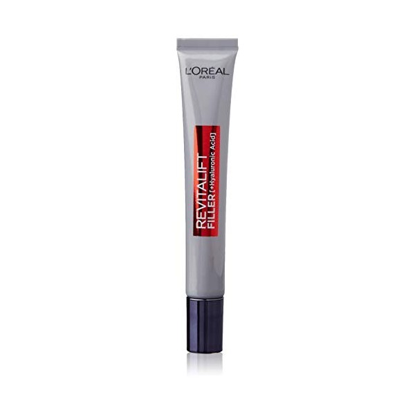 LOréal Paris Revitalift Filler Contorno de Ojos Revitalizante, Con Ácido Hialurónico Puro, 15 ml Crème Jour et Nuit