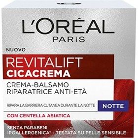 LOréal Paris Traitements Revitalift Cicacrema Crème Visage Anti-rides Hydratant Réparatrice Nuit avec Centre Asiatique 50 ml ...