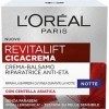 LOréal Paris Traitements Revitalift Cicacrema Crème Visage Anti-rides Hydratant Réparatrice Nuit avec Centre Asiatique 50 ml