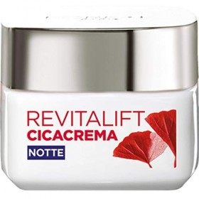 LOréal Paris Traitements Revitalift Cicacrema Crème Visage Anti-rides Hydratant Réparatrice Nuit avec Centre Asiatique 50 ml ...