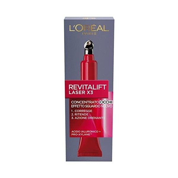 LOREAL Revitalift Laser Aux Yeux De 15 Ml. - Crèmes Pour Le Visage Et Des Masques Crème Jour et Nuit