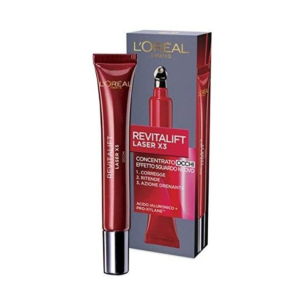 LOREAL Revitalift Laser Aux Yeux De 15 Ml. - Crèmes Pour Le Visage Et Des Masques Crème Jour et Nuit