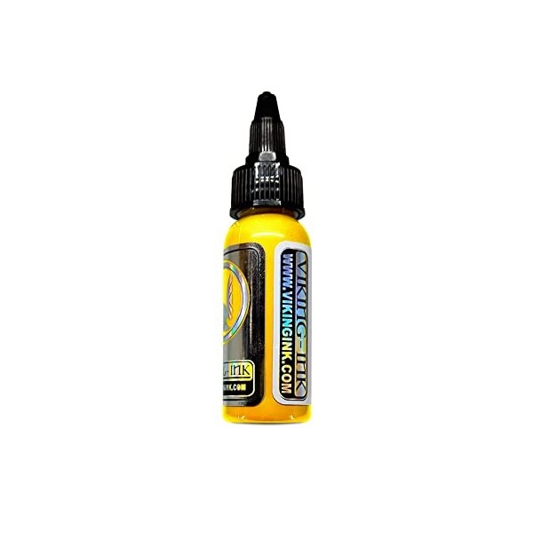 Viking-ink bw canary jaune pour 30 ml de tatouage