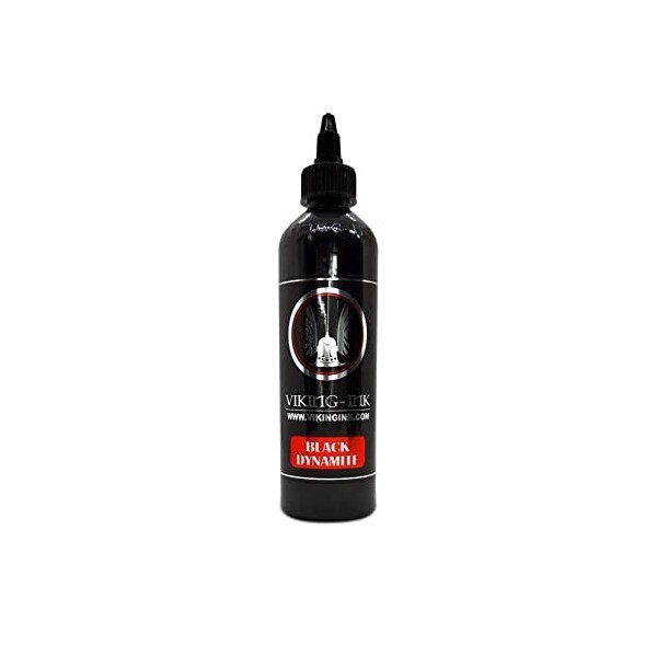 Lotion post-traitement cutanée pour tatouages ​​Viking Encre Modèle Viking Encre Encre Encre Noir Dynamite Pour Tattoo 240ml