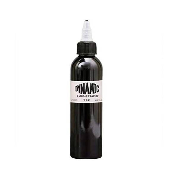 WOYAOY Encre de Tatouage, Pigment dencre de Maquillage de Tatouage Noir épais Professionnel de 60 ML, encres dart corporel 