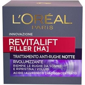 LOREAL Revitalift filler notte 50 ml. - cura del viso