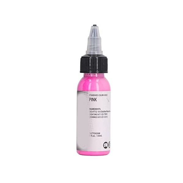 30 Ml Dencre de Pratique de Tatouage pour Débutants, Haute Saturation des Couleurs pour éviter la Décoloration, Kit de Pigme