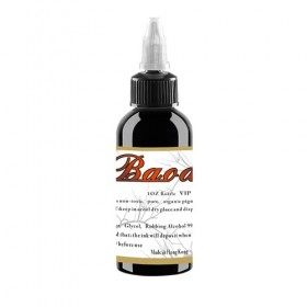 Encre de tatouage noire - Couleur de tatouage végétalienne tribal - Micro lame pigmentée - Noir foncé - Accessoire de tatouag...