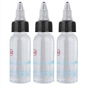 Lot de 3 diluants pour tatouage - Outils de beauté - Dilution dencre de tatouage - Dilution de couleur - Fournitures de tato ...