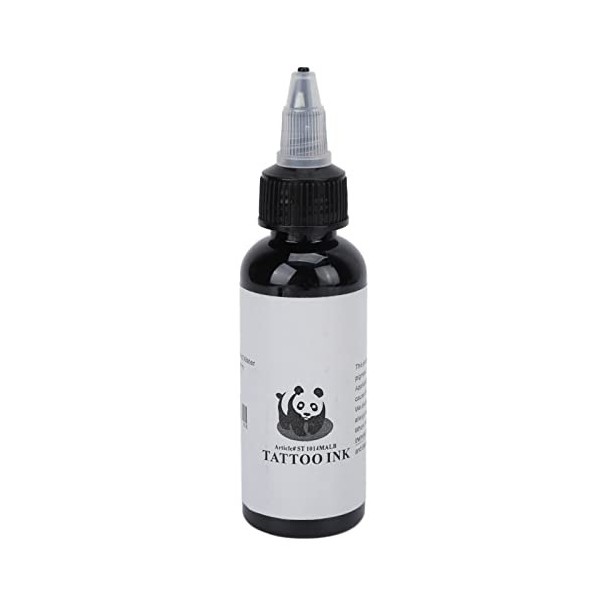 Encre de Tatouage Professionnelle, Pigment de Tatouage Corporel de 60 Ml, Accessoire de Tatouage Facile à Colorer, Bonne Réte