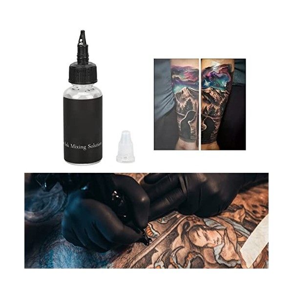 Solution de Mélange de Couleurs de Tatouage 30 Ml, Solution de Mélange de Couleurs de Tatouage, Diluant Dencre de Tatouage p