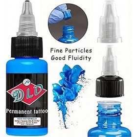 Tatouage Nouveau Design 16 Couleurs Primaires Encre De Tatouage Set Pigment Kit 1 Oz Fourniture De Tatouage Professionnel pou