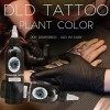 DLD Encre de tatouage noir foncé pur artiste ombrage et doublure tatouages pigment de peinture pour le corps colorant tout us