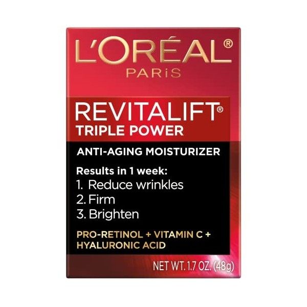 LOreal Paris RevitaLift Triple Power Deep-Acting Facial Moisturizer Crème Jour et Nuit