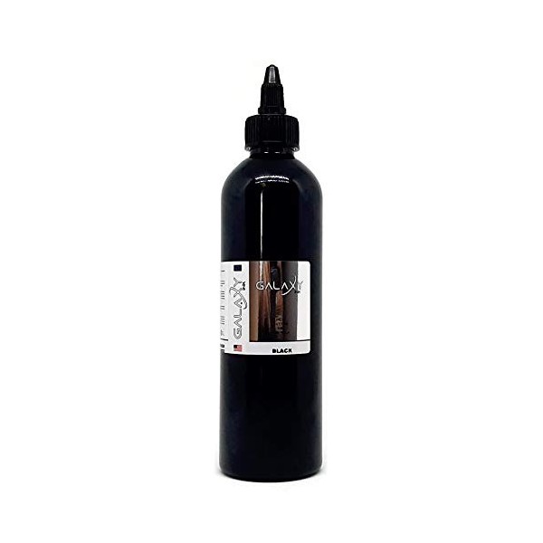 Encre de tatouage Galaxy Ink - NOIR 8oz 240ml 