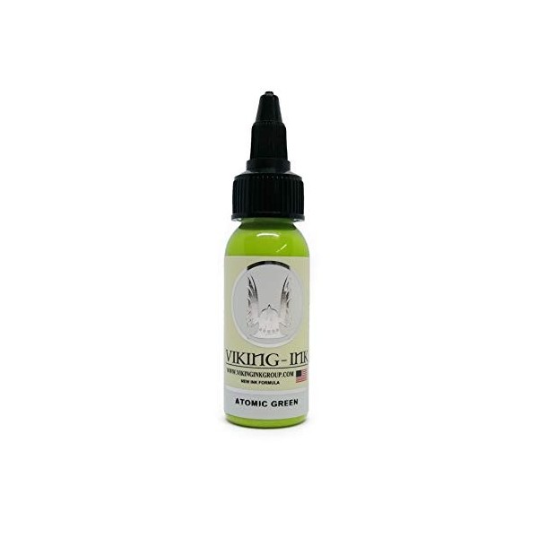 VIKING INK ENK Green atomique pour 30 ml de tatouage