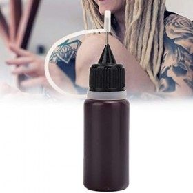Encre de Tatouage, 10 ml dencre de Tatouage Temporaire étanche Pigment de Longue Durée pour Bricolage Body Art Peinture Ense