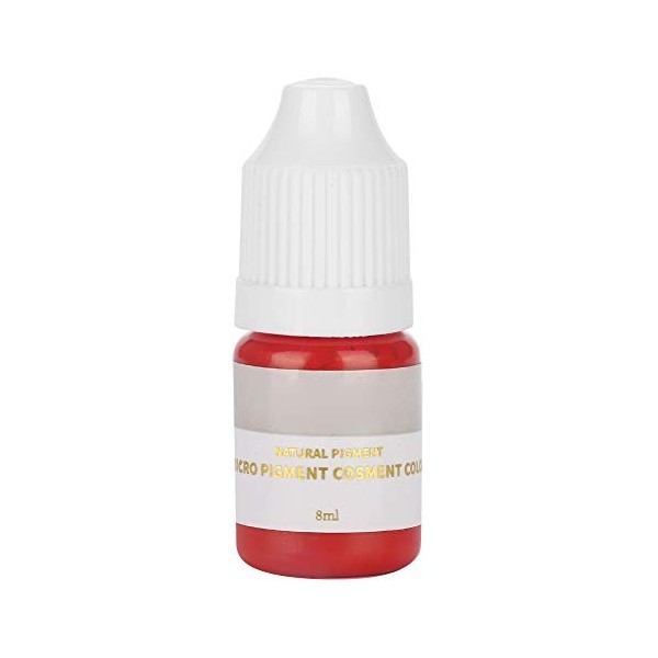 Encre Pigmentée Microblading, Encre Microblading pour Eye-liner Permanent, Maquillage Semi-permanent Sourcils Lèvres Ligne de