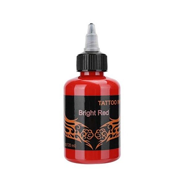 Encre de tatouage 120 ml, encre de microblading professionnelle sûre Pigment de tatouage étanche Pigment de dessin coloré Enc