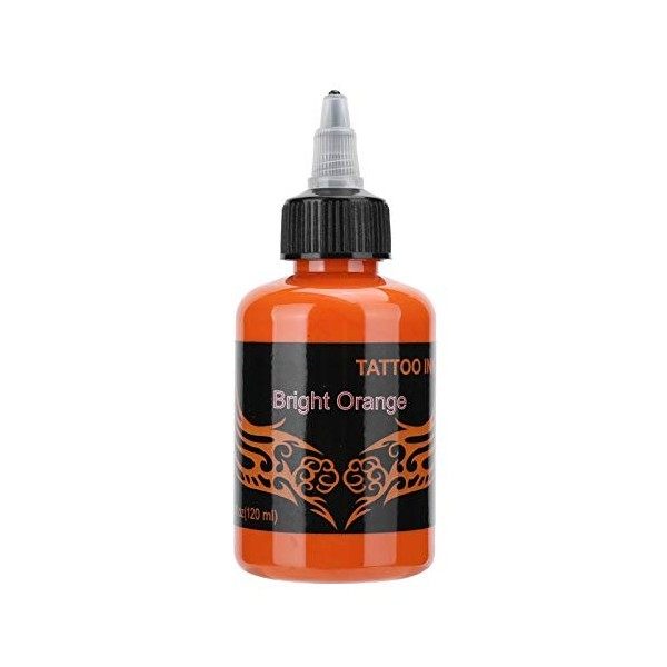 Encre de tatouage 120 ml, encre de microblading professionnelle sûre Pigment de tatouage étanche Pigment de dessin coloré Enc