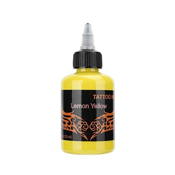 Encre de tatouage 120 ml, encre de microblading professionnelle sûre Pigment de tatouage étanche Pigment de dessin coloré Enc