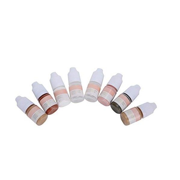 Lèvres Microblading Pigment, Semi-Permanent Microblading Pigment Tattoo Ink Microblading Ink Plant Extract Make Up Tattoo Sup