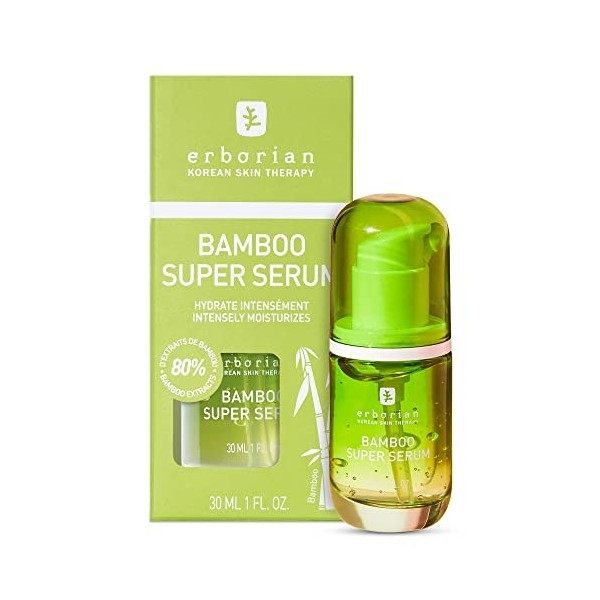 Erborian - Ginseng Super Sérum - Soin Visage Anti-Âge et Anti-Fatigue à lExtrait de Ginseng - Lisse et Raffermit - Peau plus ...