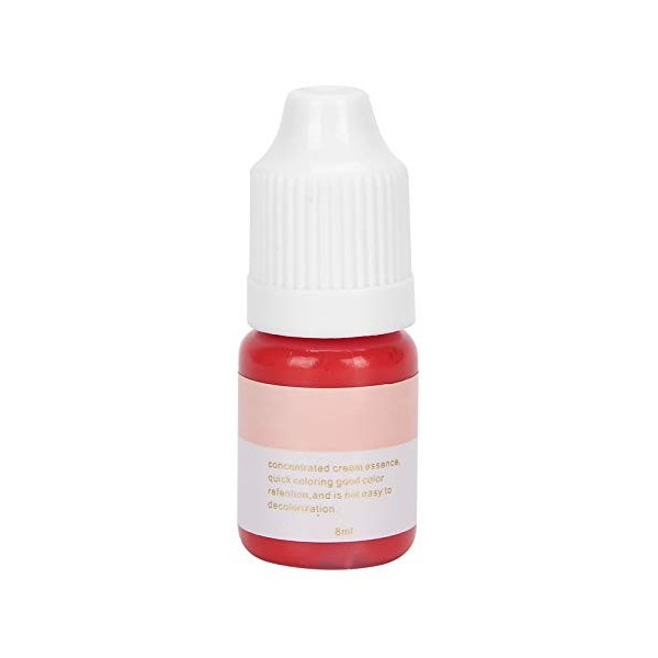 Lip Tattoo 8 ml Lèvres Microblading Pigment Encre de tatouage semi-permanente pour les lèvres Make Up Tattoo Supply rouge 