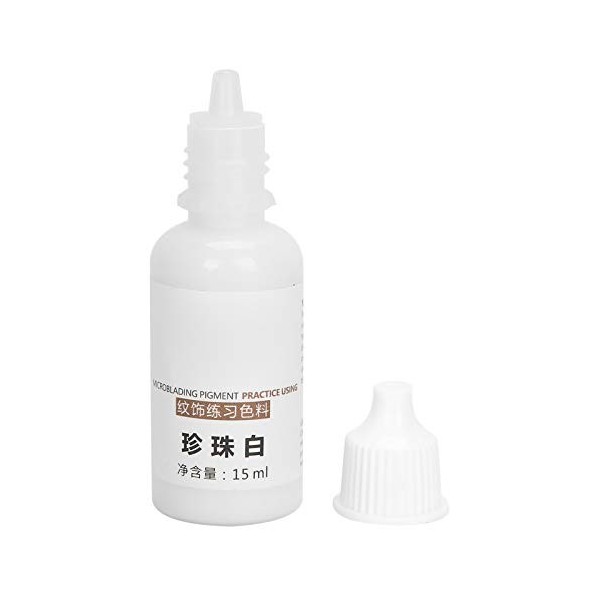 15 ml Encre de tatouage pour pigment microblading à sourcils, Encre de tatouage pour sourcil microblading semi-permanent lèvr