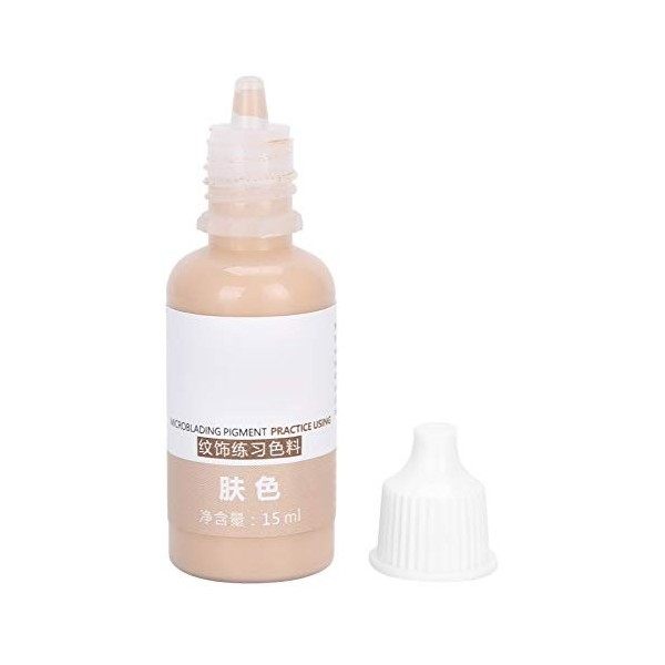 15 ml Encre de tatouage pour pigment microblading à sourcils, Encre de tatouage pour sourcil microblading semi-permanent lèvr