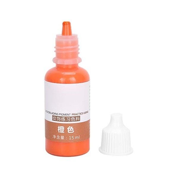 15 ml Encre de tatouage pour pigment microblading à sourcils, Encre de tatouage pour sourcil microblading semi-permanent lèvr