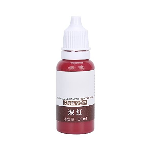 15ml Maquillage Permanent Encre de Tatouage Lèvre Tatouage Pigment Microblading Facile Coloration Lèvre Tatouage Maquillage E