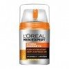 LOréal Men Expert - Soin Hydratant 24H Anti-Fatigue pour Homme - 5 Actions - Hydra Energetic - 50 ml