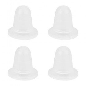 100 Pièces/sac Tasses de Capuchon Dencre de Tatouage en Silicone, Support Daccessoires de Pigment de Microblading en Plasti